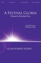 A Festival Gloria SATB choral sheet music cover